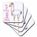 3dRose Set of 8 Coasters - Soft