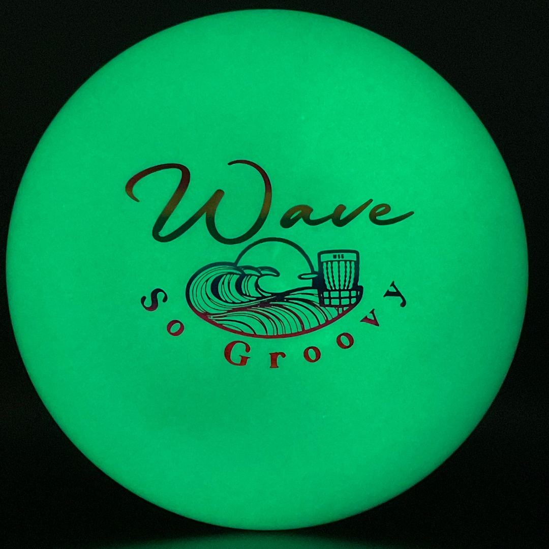 Super Stupid Soft GLO Wizard - "Wave So Groovy" Stamp
