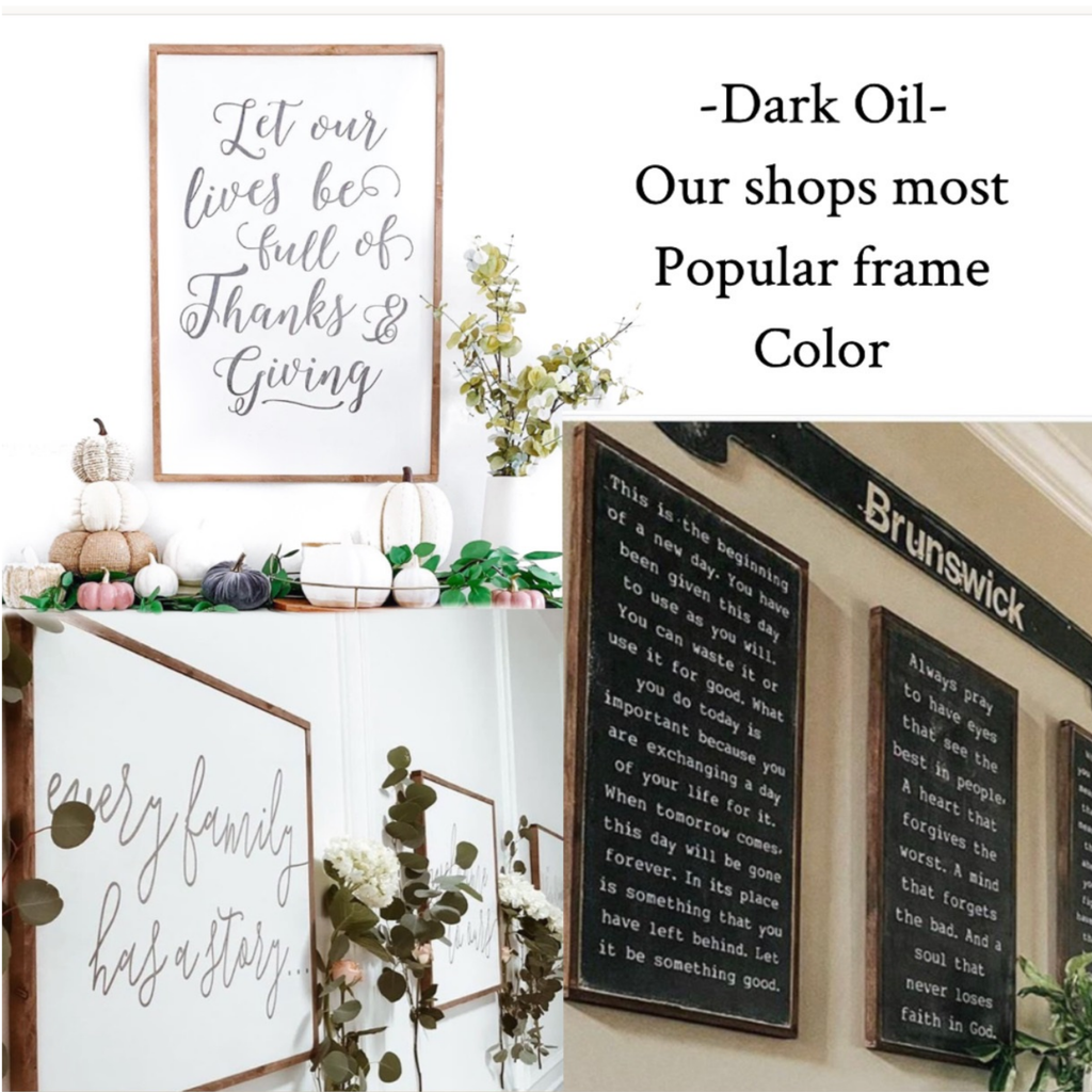 Large wall art / Signs / wall hanging / inspirational quotes / home decor /I dined with the greats of God's army today. Framed wood sign
