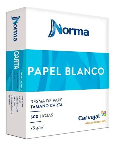 Papel Carta NORMA 500 Hojas