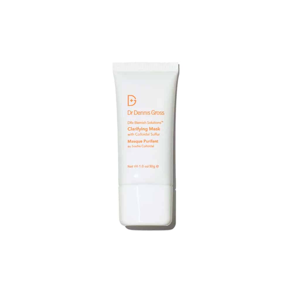 Dr. Dennis Gross clarifying mask tube with white cream, 1 oz.