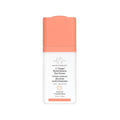 Eye cream bottle with peach pump cap and white label, 15 mL