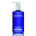 Elemis Revitalise-Me shampoo bottle with pump, blue liquid, 300 mL