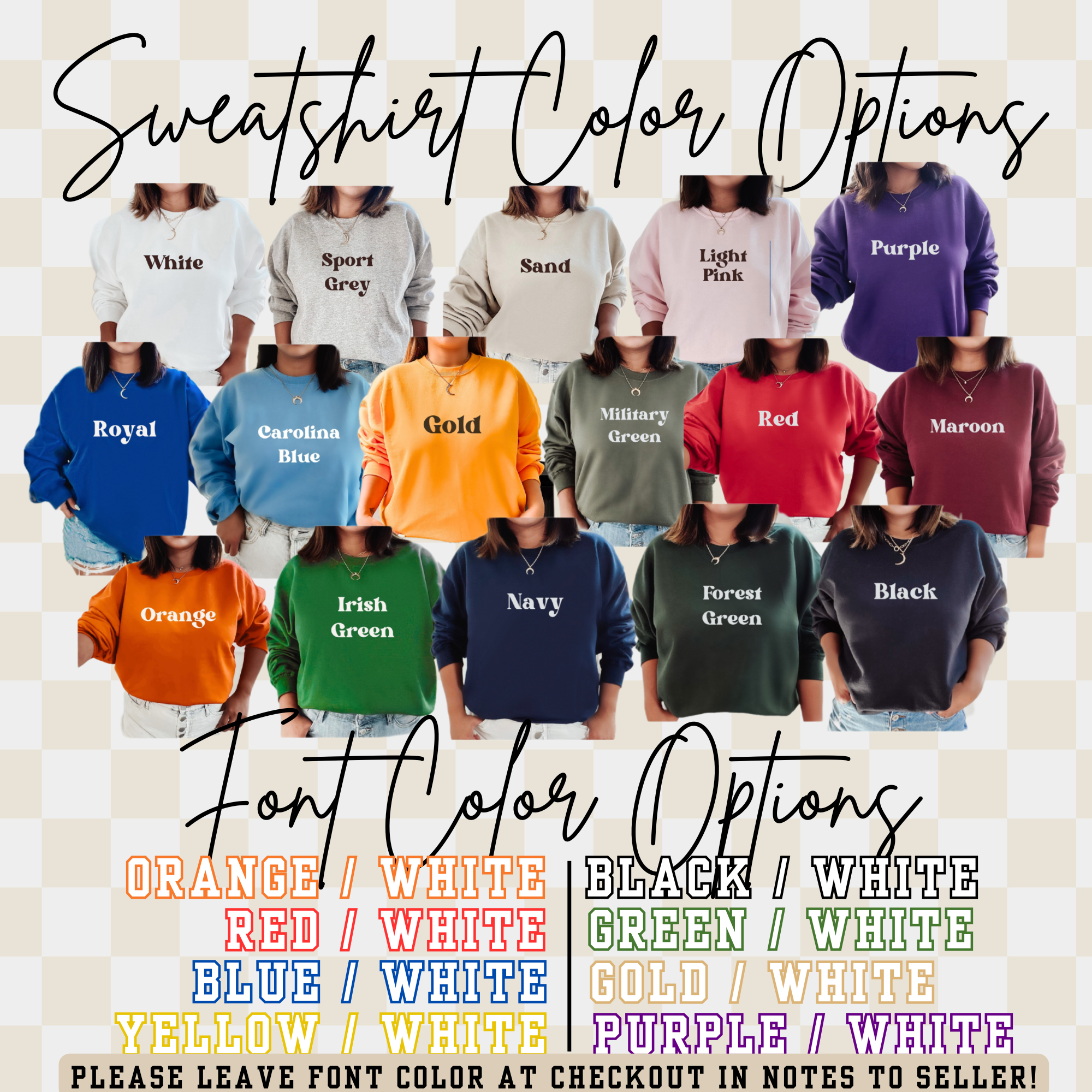Adult Custom Crewneck 18000 Gildan - Heavy Blend™ Crewneck Sweatshirt