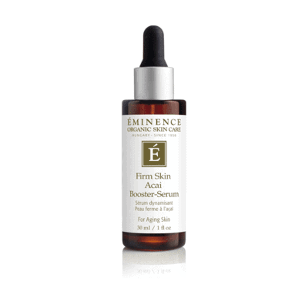 EMINENCE firm skin acai booster serum bottle with dropper, 1 oz
