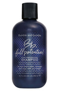 Bumble and bumble Full Potential hair preserving shampoo bottle, dark blue
