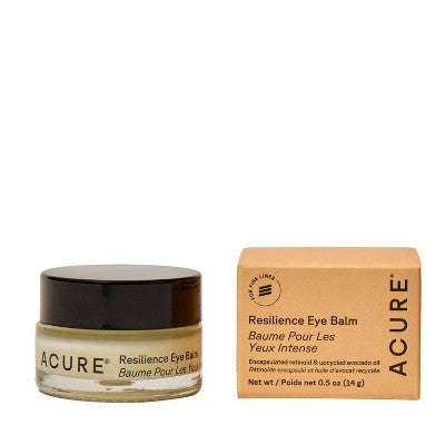 Acure eye balm jar with black lid