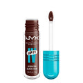 NYX Professional Makeup Lip IV Hydrating Lip Gloss Stain Mocha Me Wet 0.16 fl oz - Imperfect Box