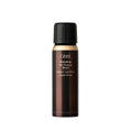 Oribe Grandiose hair plumping mousse bottle, black cap, front label close-up