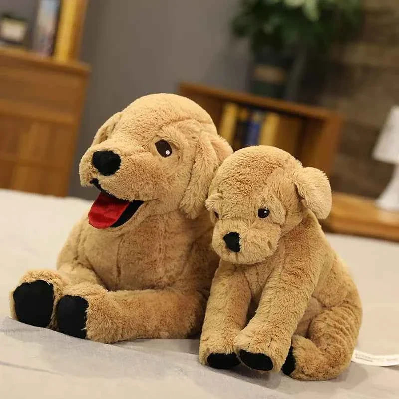 Lifelike Labrador Dog Plush Toy (13.8/29.5 in) - Creative Simulation Puppy Doll Gift