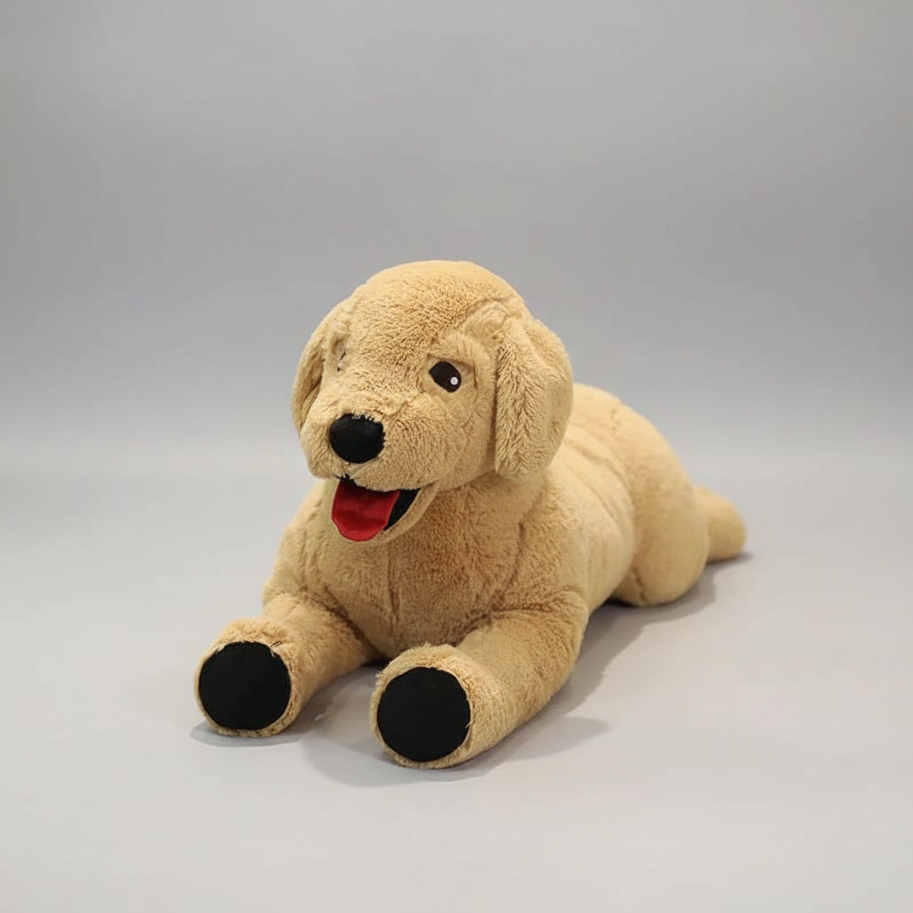Lifelike Labrador Dog Plush Toy (13.8/29.5 in) - Creative Simulation Puppy Doll Gift