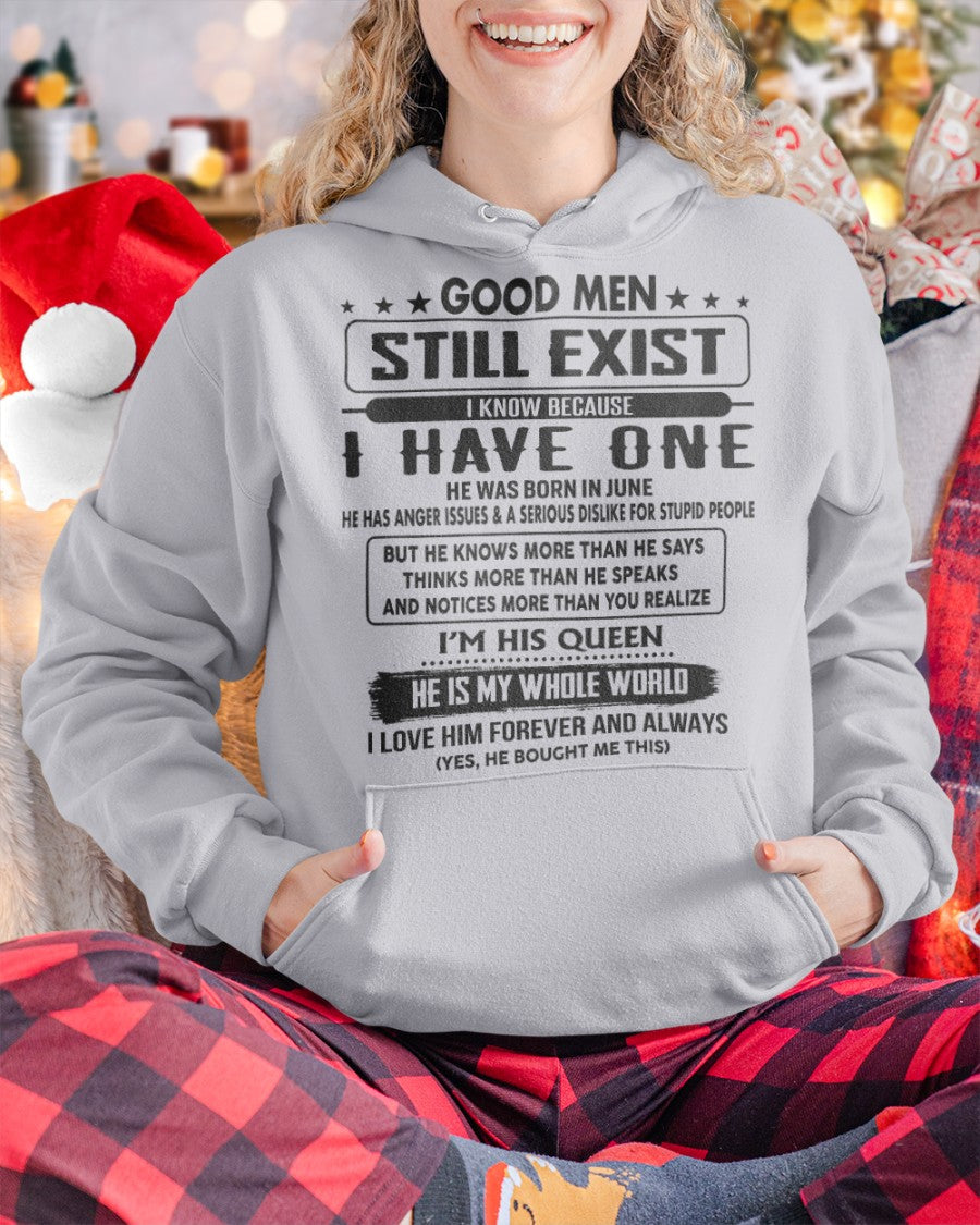 June - Good men Still Exist - gift for your girlfriend, wife from Husband - NGHL06 (SKU-GM-06)