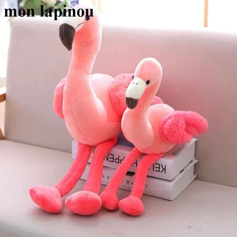 Cute Pink Flamingo Plush Toy (9.8-19.7 in) - Soft Stuffed Bird Doll Home Decor Gift