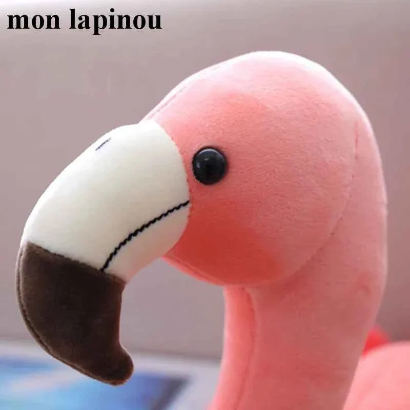 Cute Pink Flamingo Plush Toy (9.8-19.7 in) - Soft Stuffed Bird Doll Home Decor Gift