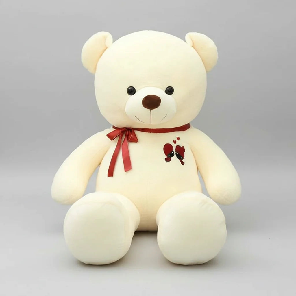 Giant Teddy Bear Plush Toy - 24/31/39 inch Stuffed Soft Bear with Bowknot Gift for Girlfriend