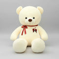 Giant Teddy Bear Plush Toy - 24/31/39 inch Stuffed Soft Bear with Bowknot Gift for Girlfriend