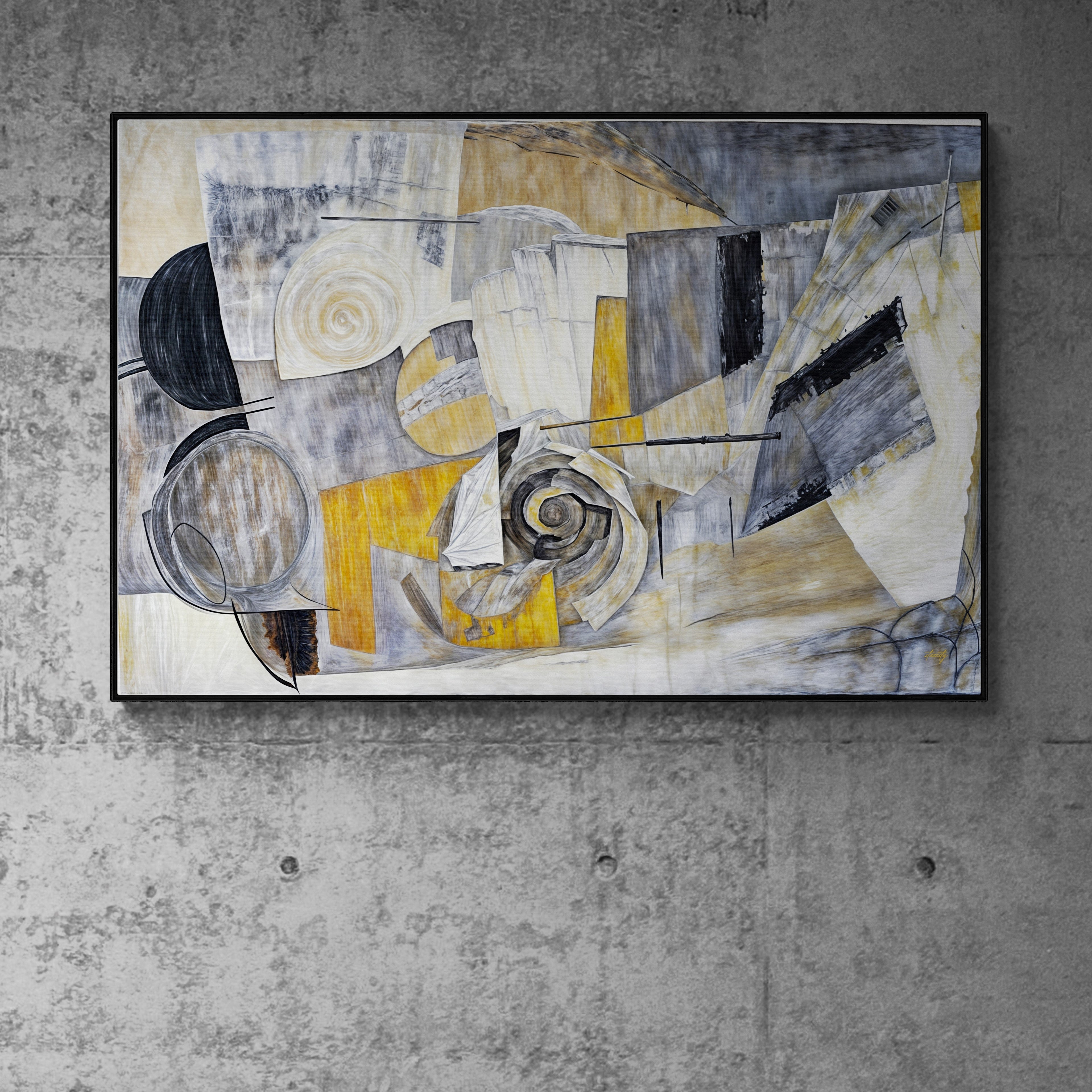 Canvas Print: "Harmonic Dissonance"
