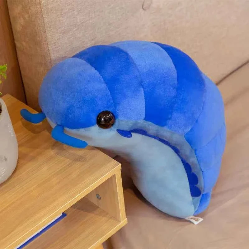 Creative Simulation Isopod Plush Toy (11.8/19.7 in) - Soft Insect Nap Pillow Cushion