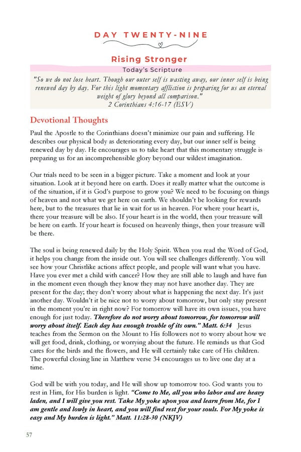 Christian devotional book Real-Devotions When You’re in the Fire by S. C. Cody about faith, suffering, and hope in trials