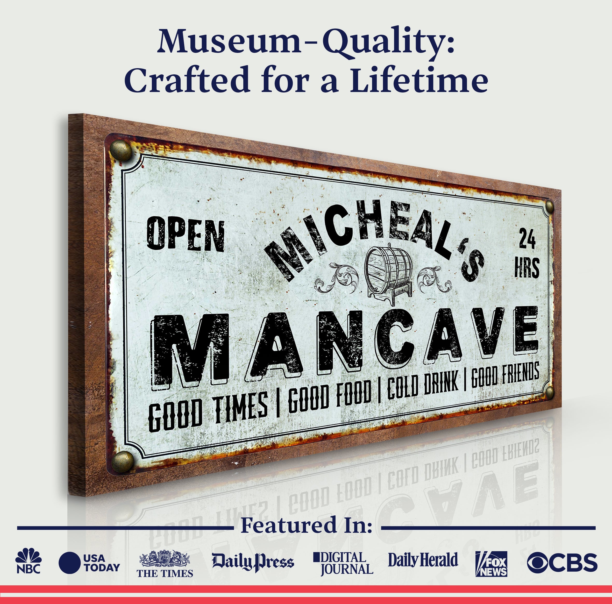 Man Cave Sign