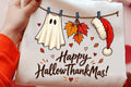 Happy HallowThankMas Graphic Tee