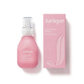 Jurlique Rare Rose Serum bottle and box, pink serum in glass pump bottle