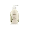 JURLIQUE Sandalwood conditioner bottle with white pump, beige bottle, 10 oz