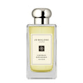 Jo Malone London Lime Basil & Mandarin cologne bottle with silver cap and light yellow liquid