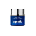 La Prairie skincare caviar luxe cream jar, blue container with silver lid