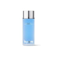 La Prairie Swiss Cellular refining lotion bottle, silver cap, blue label