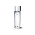 La Prairie caviar essence bottle with silver cap and white label, 150 mL