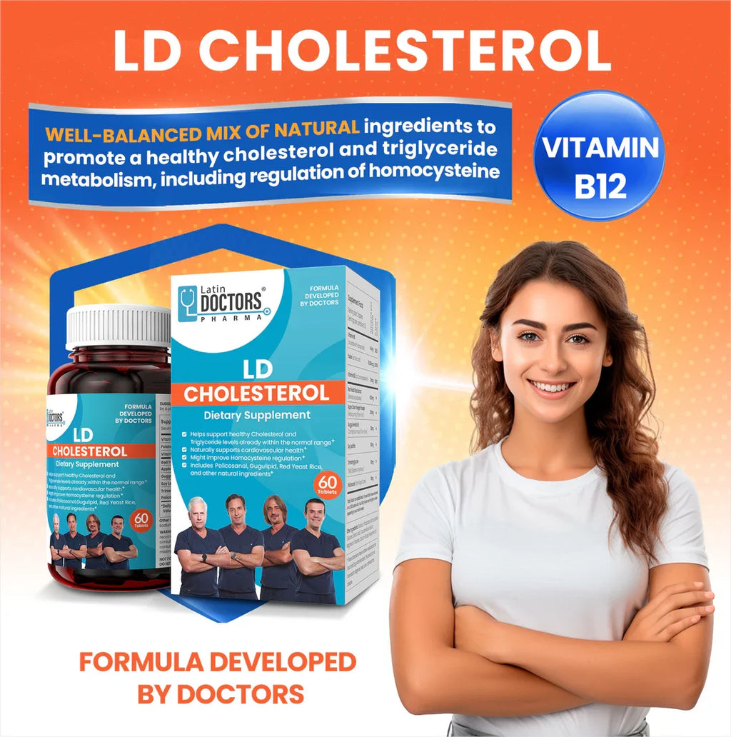 Latin Doctor CHOLESTEROL TABLETS 60CT