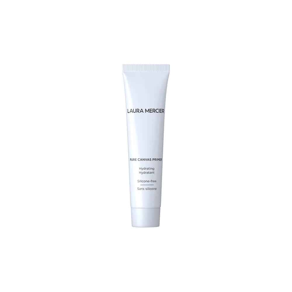 Laura Mercier hydrating face primer mini in white squeeze tube