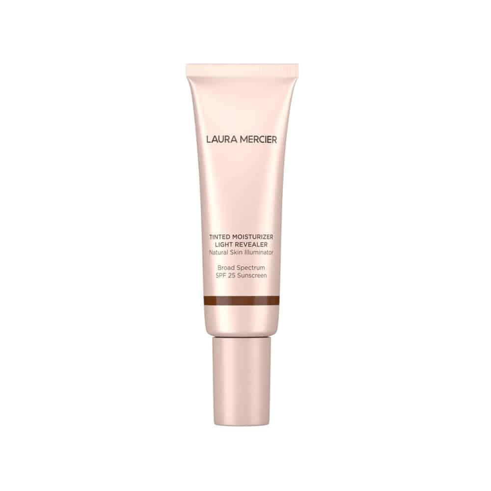 Tinted moisturizer squeezable tube, light neutral beige cream