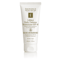 Lilikoi daily defense moisturizer SPF 40 tube, white squeeze bottle with gold logo