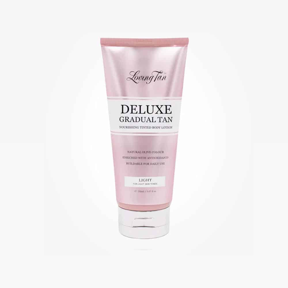Loving Tan Deluxe gradual tan lotion tube, Light shade