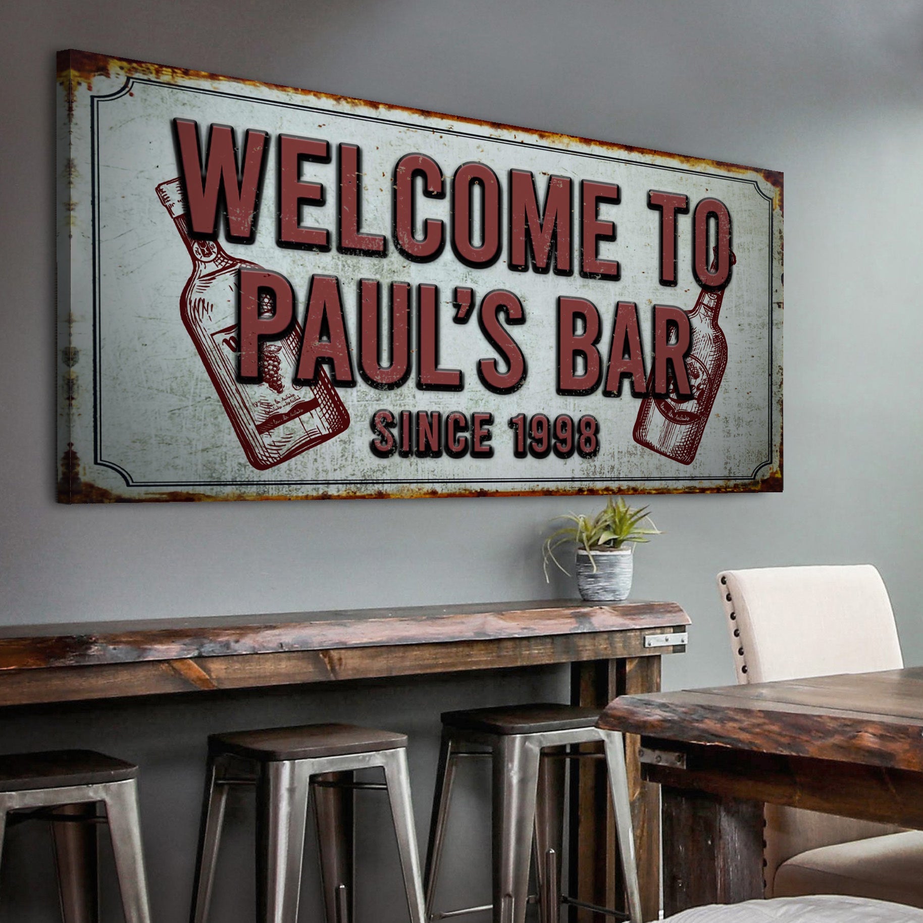 Bar Sign III