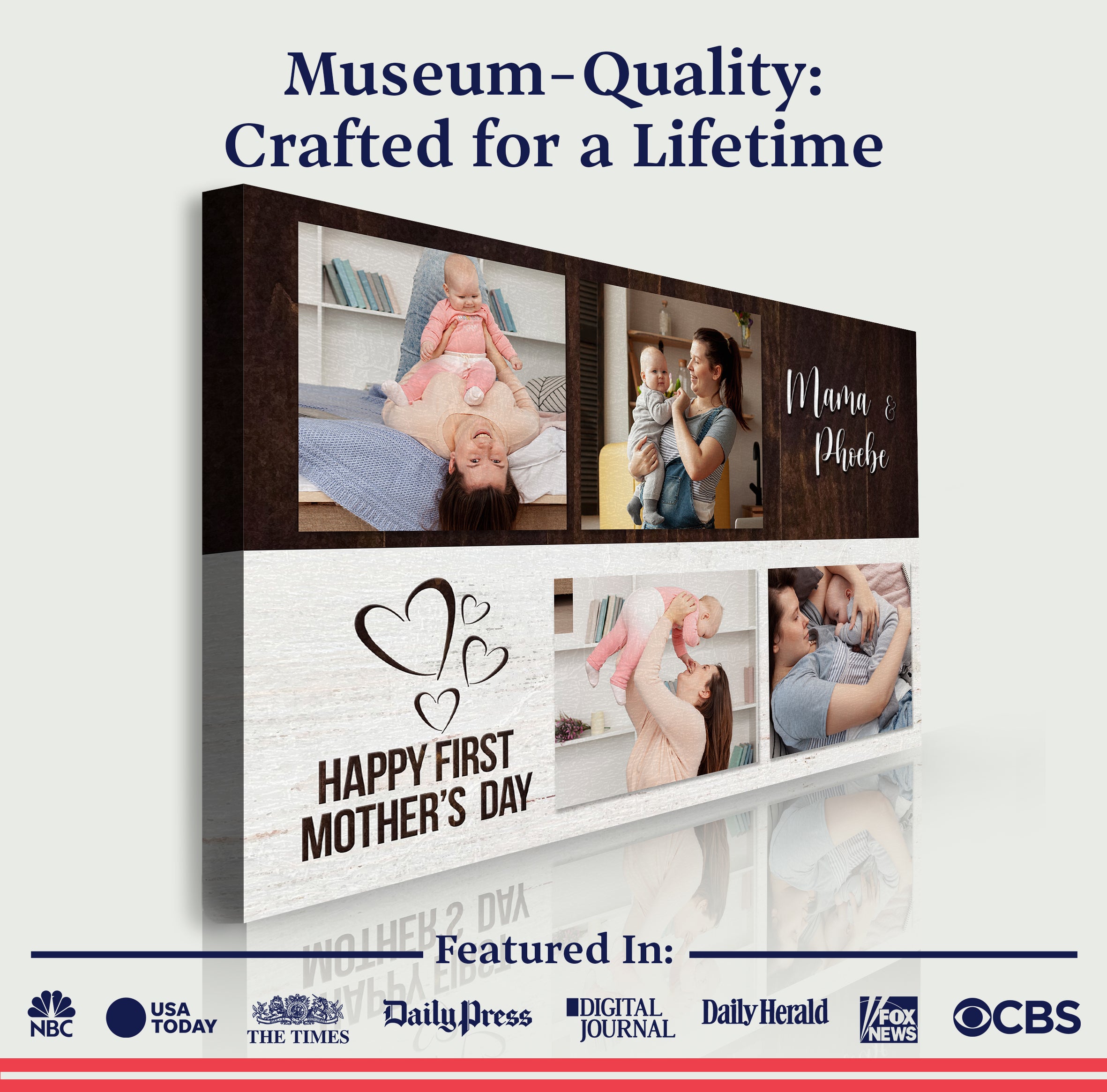 Happy First Mother's Day Sign