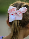 Halloween Ghost Bow Hairpin 3.9 Inch