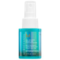 Leave-in conditioner bottle: Moroccanoil All in One, teal pump with white top, 50 ml