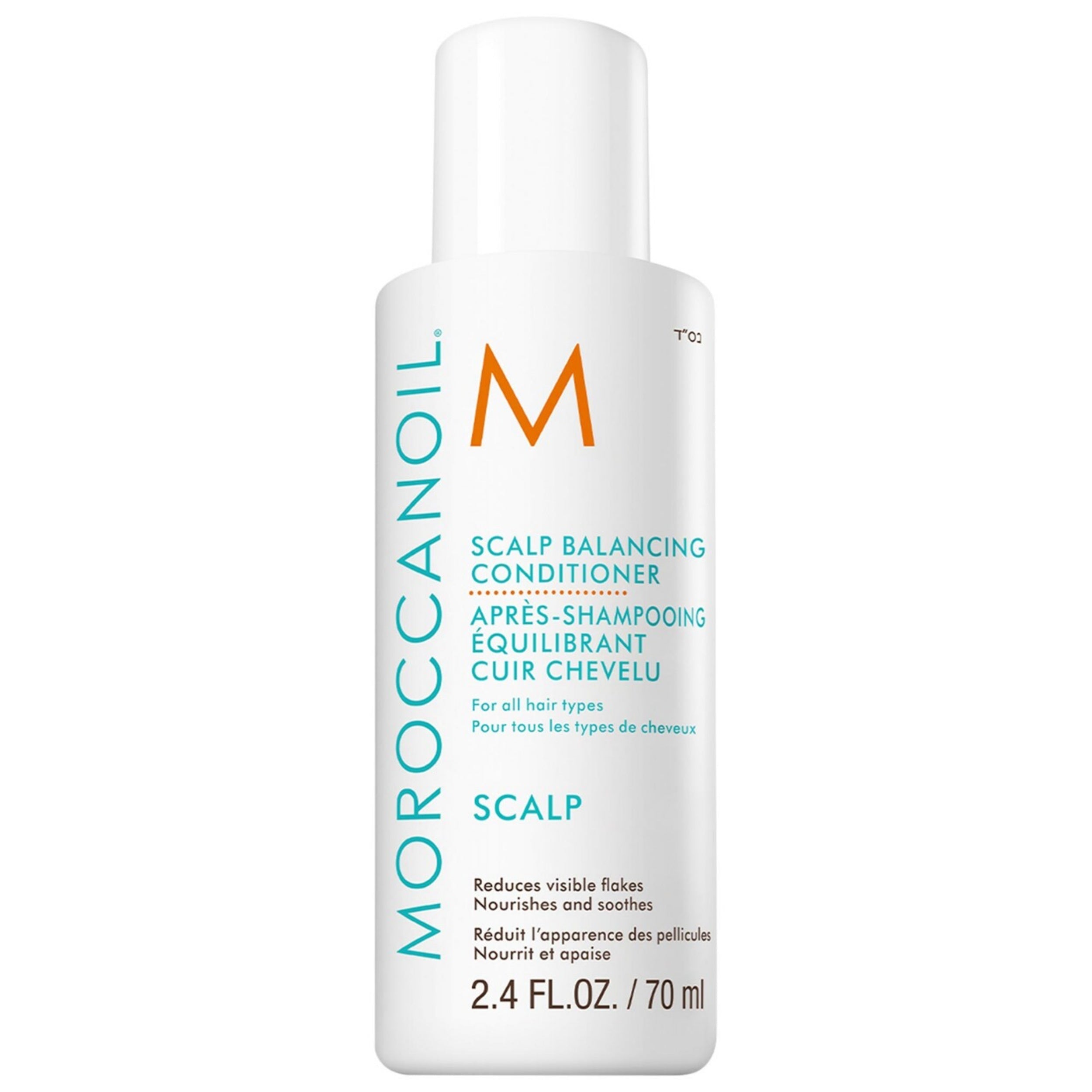 Moroccanoil scalp balancing conditioner, 2.4 fl oz bottle
