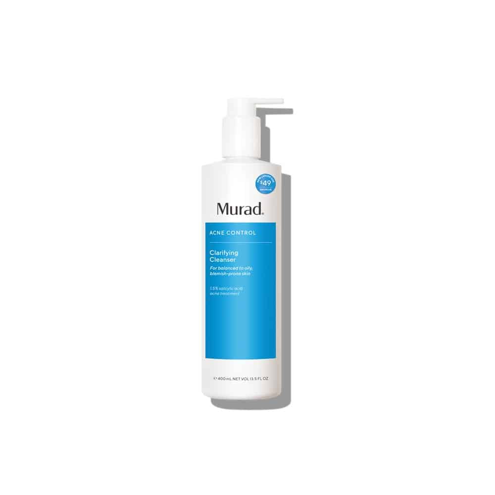 Murad clarifying cleanser bottle with pump, 13.5 oz