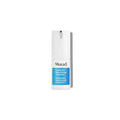 White skincare bottle with pump dispenser and blue InvisiScar Resurfacing Treatment label