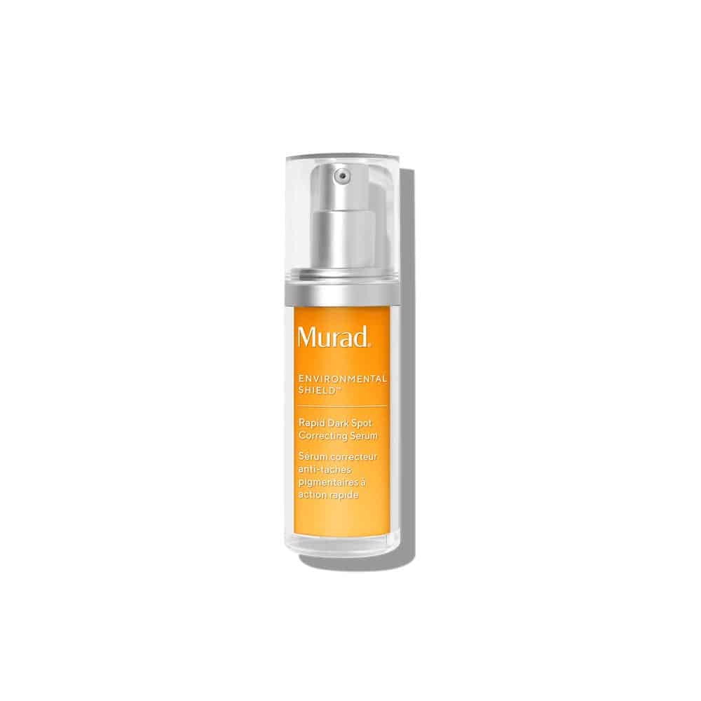 Murad dark spot correcting serum spray bottle, clear cap and pump