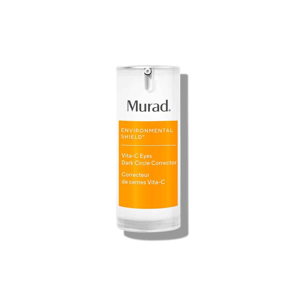 Murad Vita-C Eyes dark circle corrector in clear cylinder with orange label
