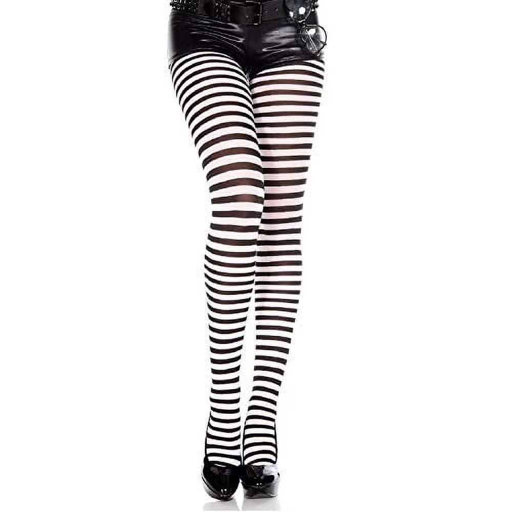 Fine Tights Striped Tights For Women