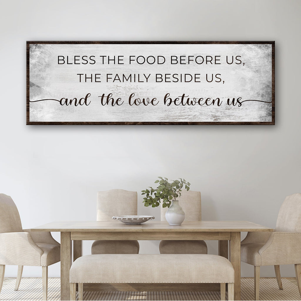 Bless The Love Between Us Sign