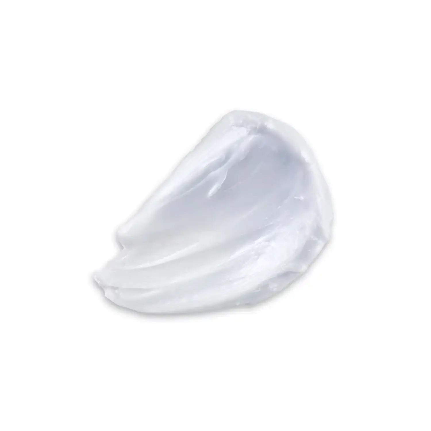 Cream swatch dollop, white gel texture from Neova CU3 tissue repair