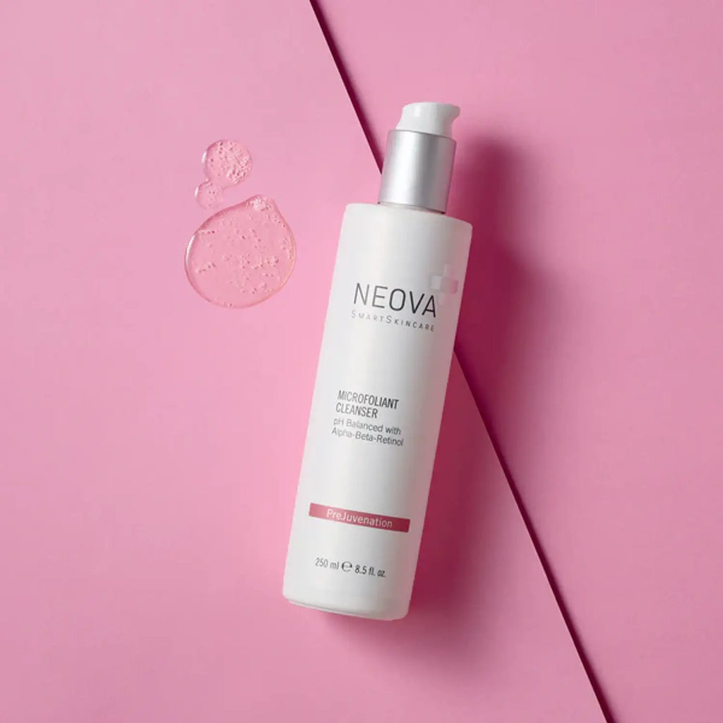 Neova microfoliant cleanser bottle, 8.5 oz