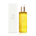 JURLIQUE Nourishing Cleansing Oil bottle with pump, yellow-gold oil and box packaging
